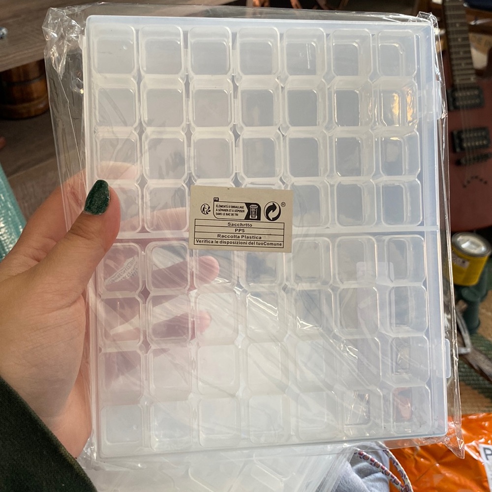 3 diamond painting storage containers